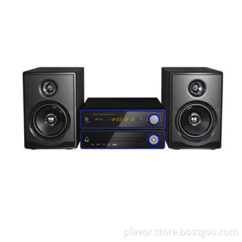 30W 2-channel CD Micro Hi-fi Component System, Modern Design with USB, Optional Bluetooth